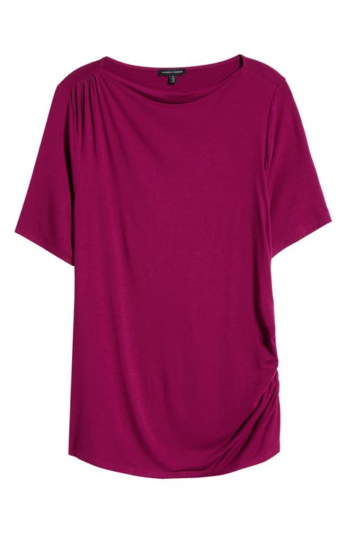 Universal Standard Louise Boatneck Stretch Jersey Top In Rothko Purple