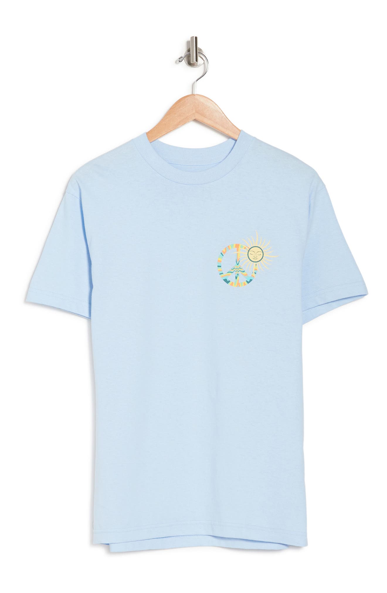 Abound Short Sleeve Graphic T-shirt In Blue Peace Sign