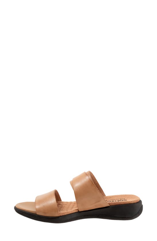Softwalk Toki Slide Sandal In Tan