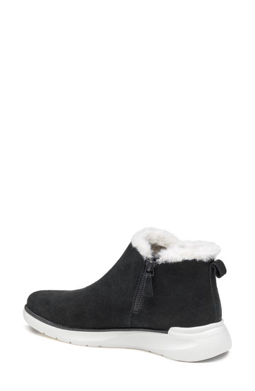 JOHNSTON & MURPHY JOHNSTON & MURPHY EMERY WATERPROOF FAUX SHEARLING BOOTIE 