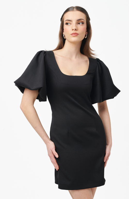 Shop Nanas Nana's Gigi Dress In Black