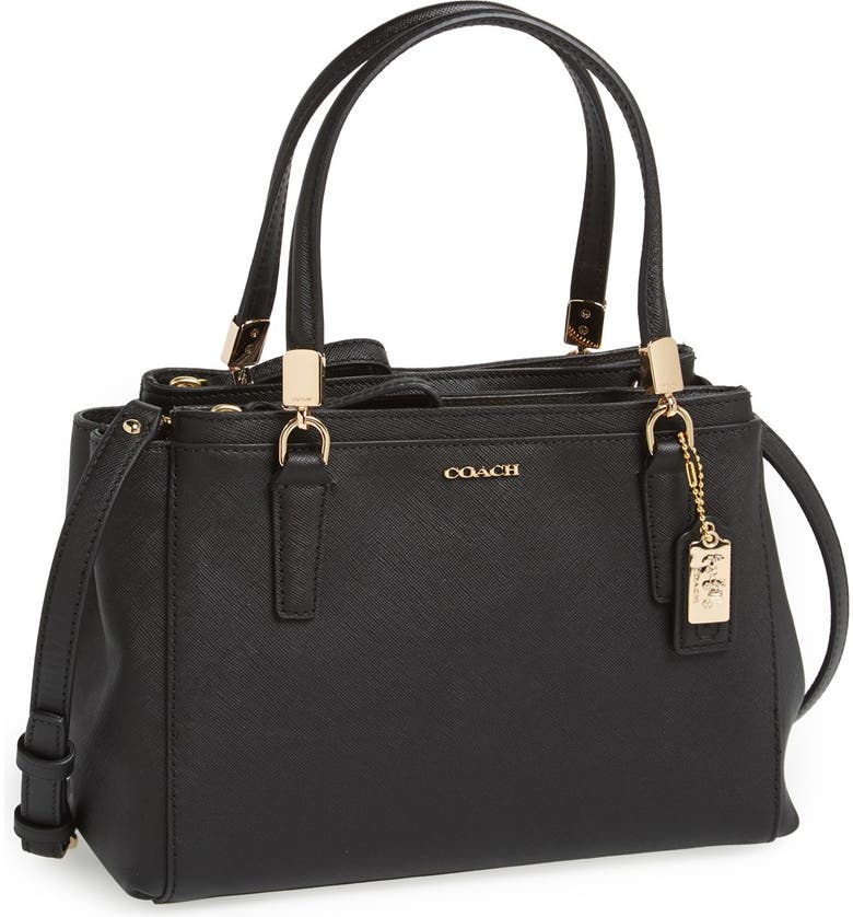 COACH 'Madison - Christie Carryall' Saffiano Leather Satchel, Nordstrom