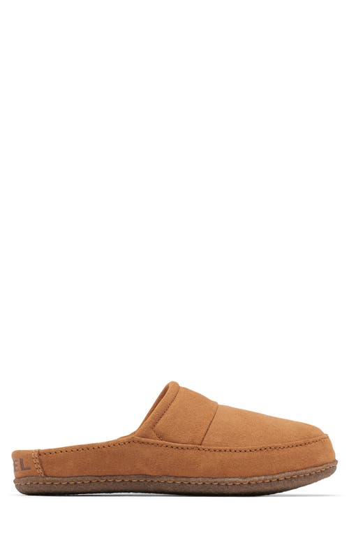 Sorel Falcon Ridge Ii Faux Fur Lined Scuff Slipper In Elk/gum 10