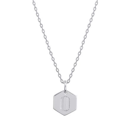 Stella + Ruby Monogram Initial Pendant Necklace