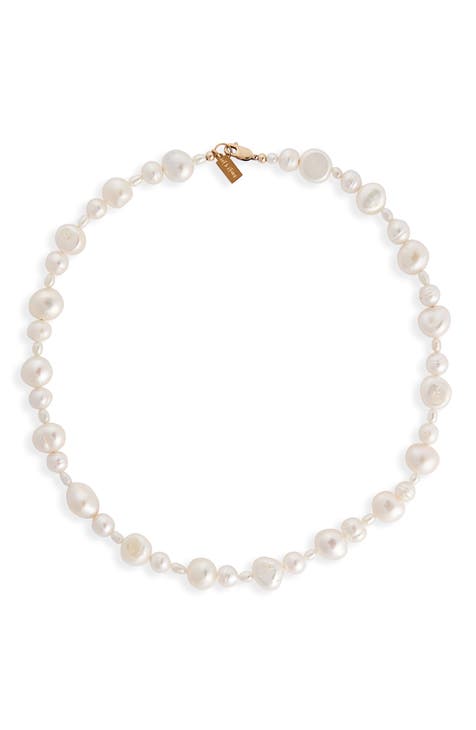 Metal Jewelry Accessories, Women's Pearl Necklaces