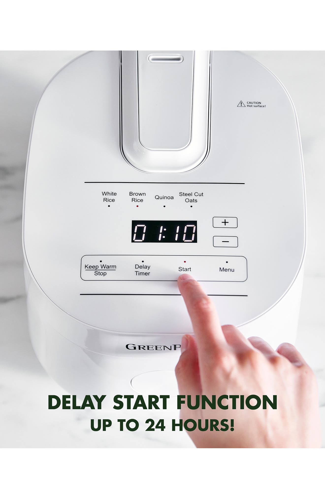 GreenPan Bistro 8Cup Traditional Rice Cooker Nordstrom