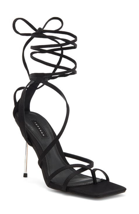 Stella Ankle Tie Sandal (Women)