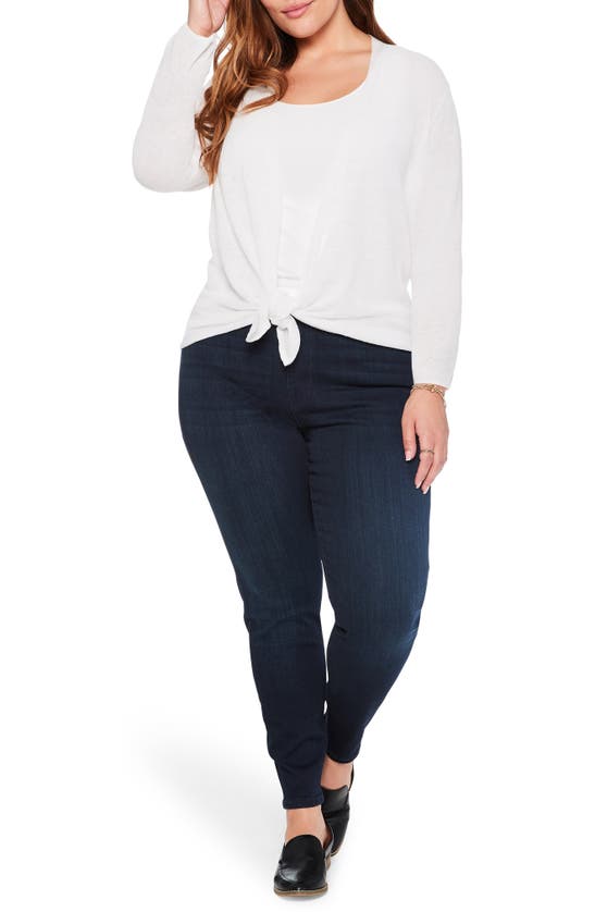 Nic + Zoe All Year 4-way Convertible Cardigan In Paper White