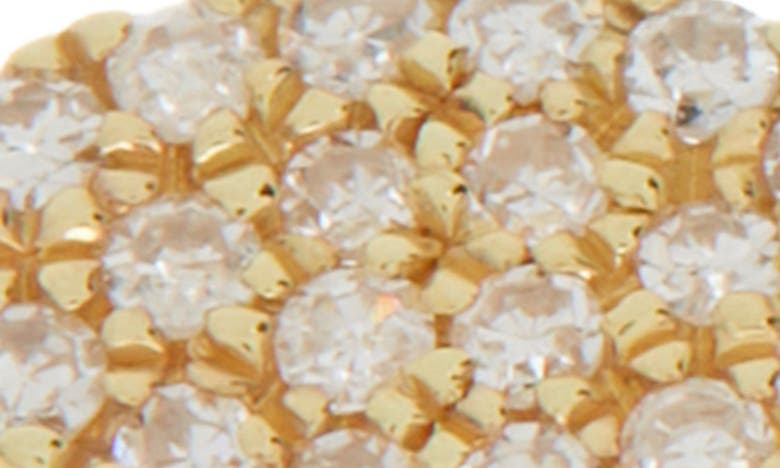 Shop Meira T Diamond Hoop Earrings In Yellow Gold