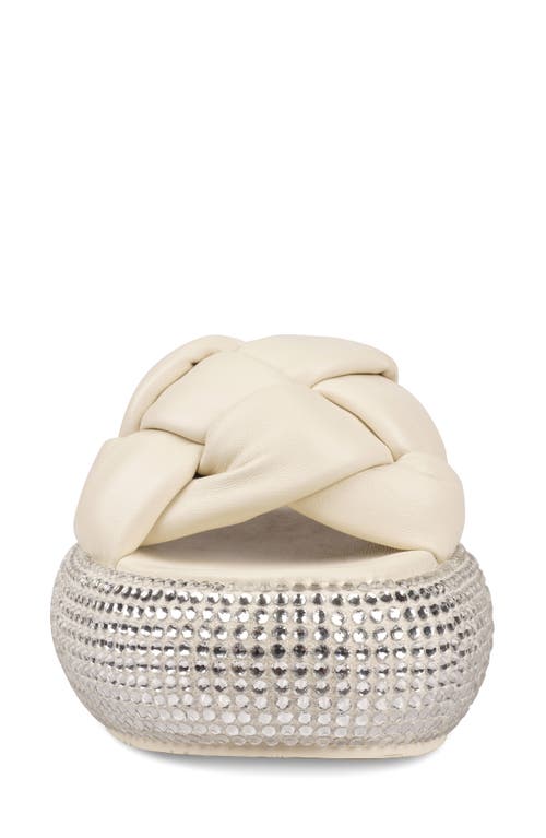 ZIGI ZIGI SHAPPY CRYSTAL PLATFORM SLIDE SANDAL