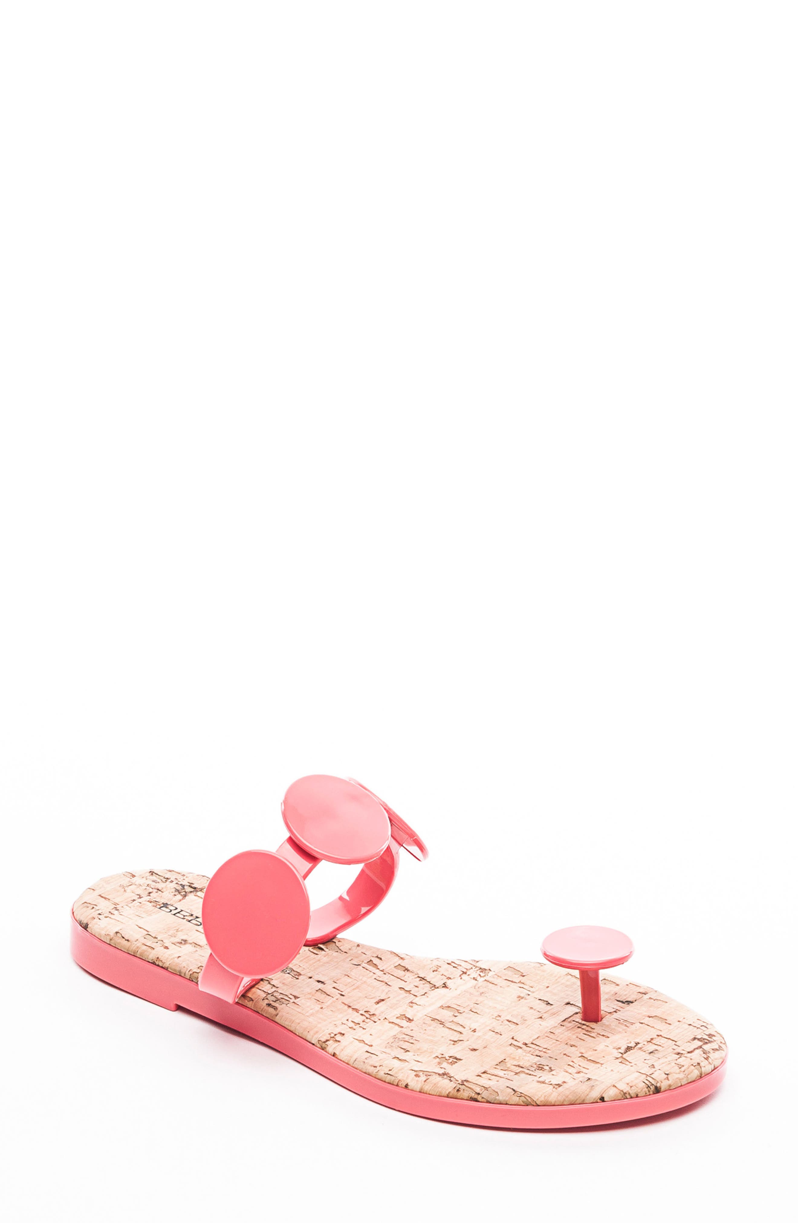 Bernardo New Moon Flip Flop, Pink