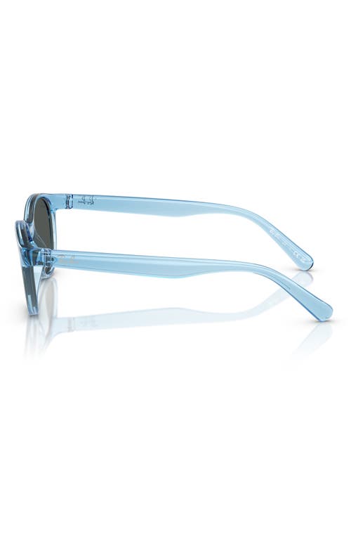 Ray Ban Ray-ban Kids' 47mm Oval Sunglasses In Blue