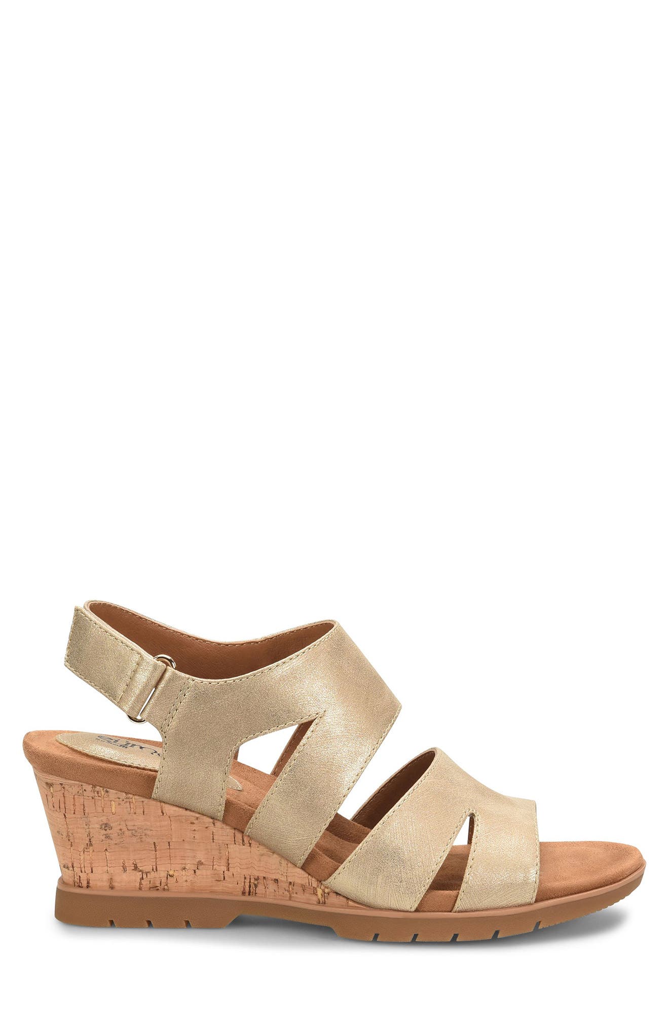 Obsession Rules Turin Taupe Wedge Sandals