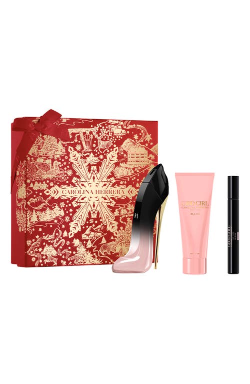 Carolina Herrera Good Girl Blush Elixir Eau De Parfum 3-piece Gift Set (limited Edition) $239 Value In No Color