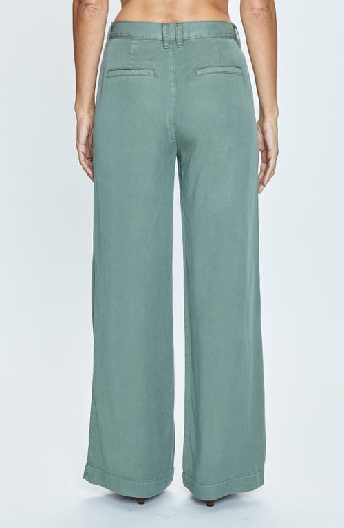 Shop Pistola Jayden Wide Leg Pants In Olivine