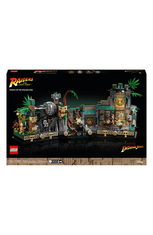 LEGO 18+ Indiana Jones Raiders of the Lost Ark Temple of the Golden Idol - 77015 in Brown Multi