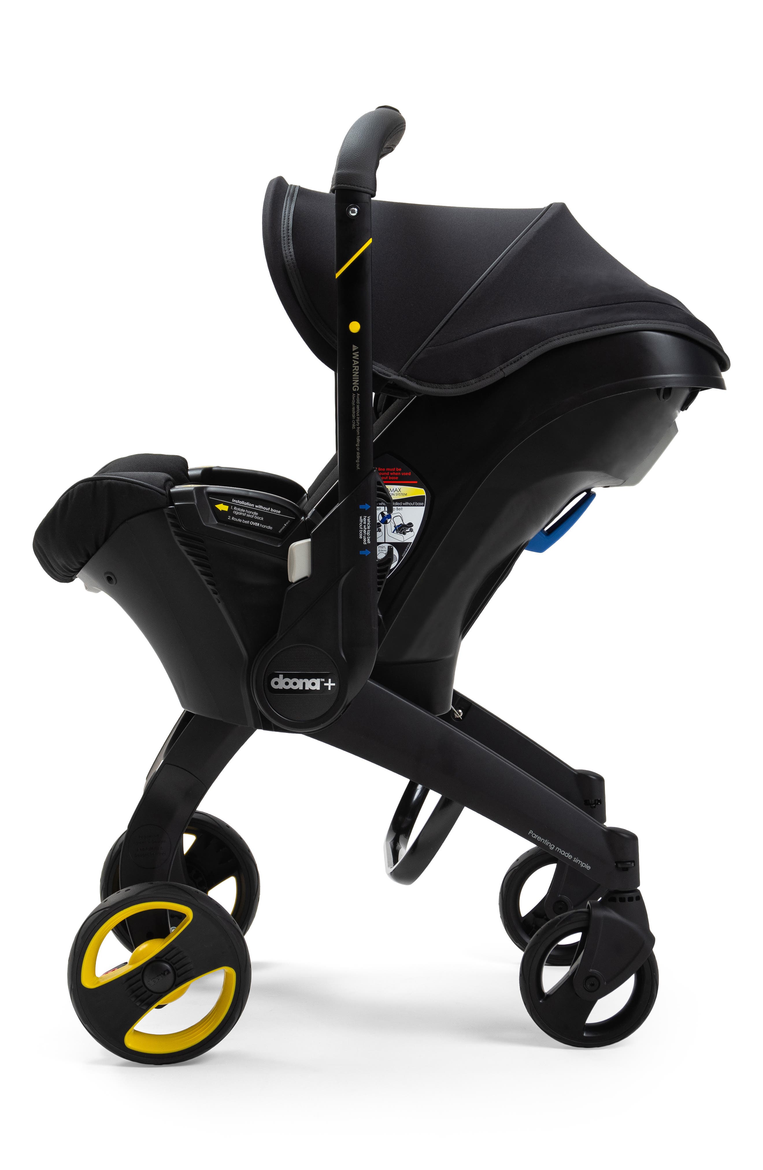 Doona Convertible Infant Car Stroller System with Base