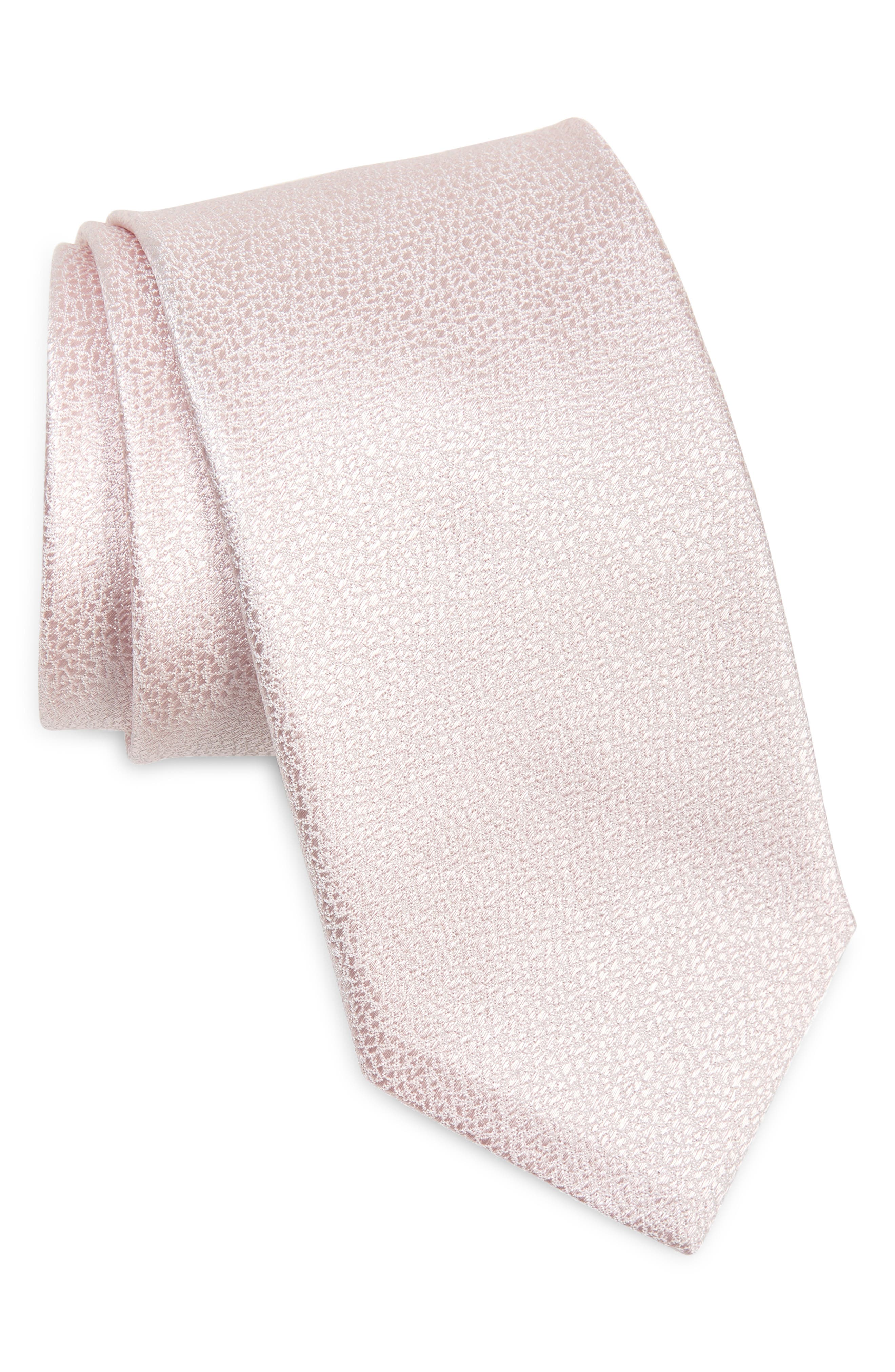 Nordstrom men's Green Navy Pink Floral tie 