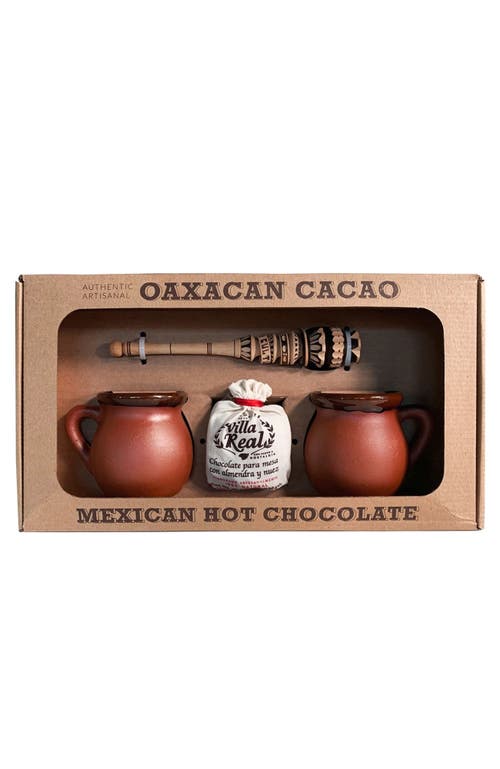 Verve Culture Small Chocolate Gift Set With Mugs