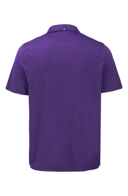 Shop Cutter & Buck Comfort Performance Jersey Polo In College Purple