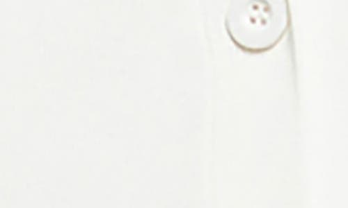 English Factory Mixed Media Layered Cardigan In Cream/white