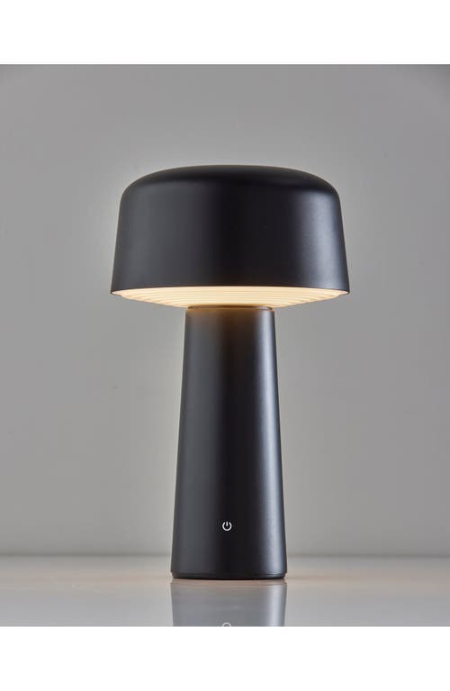 Shop Adesso Lighting Lenny Cordless Led Table Lamp In Black