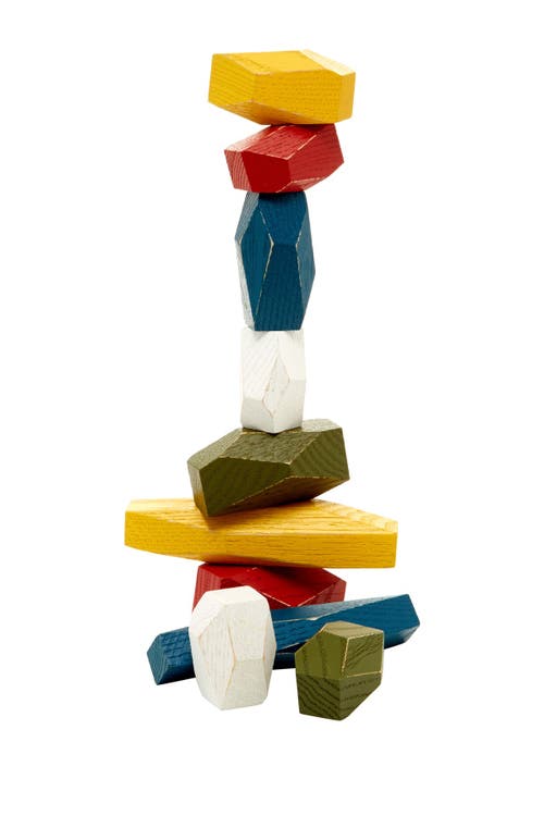Areaware 10-Piece Balancing Blocks Set in Multi