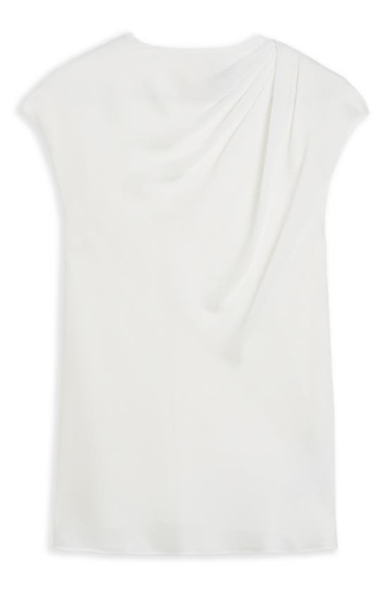 Shop Ted Baker Drape Neck Top In Ivory
