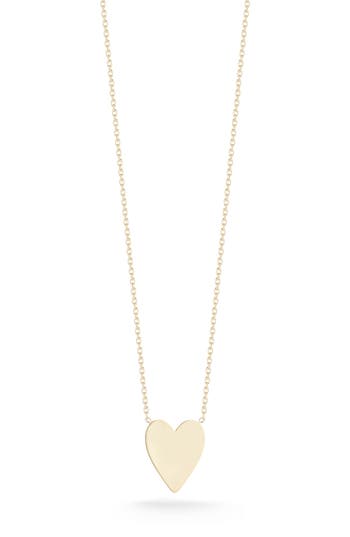 Ember Fine Jewelry 14k Gold Heart Pendant Necklace In Gold