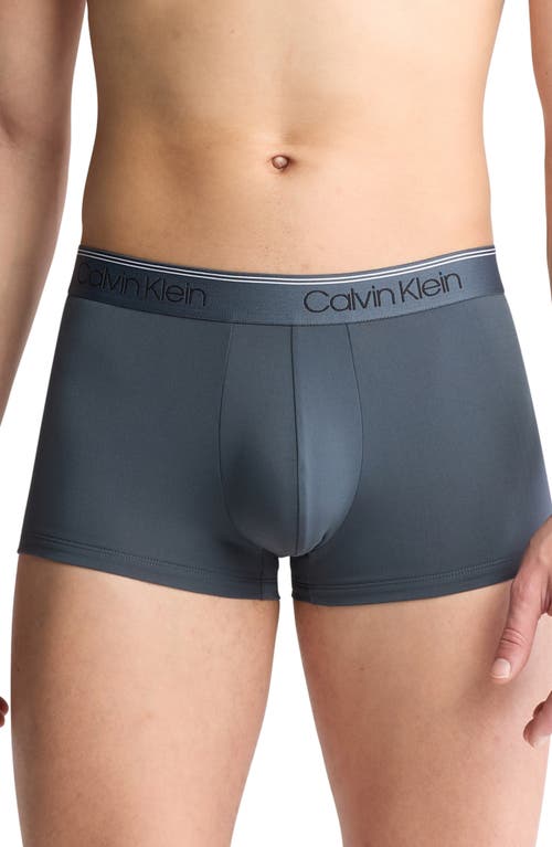 CALVIN KLEIN CALVIN KLEIN 3-PACK LOW RISE MICROFIBER STRETCH TRUNKS 