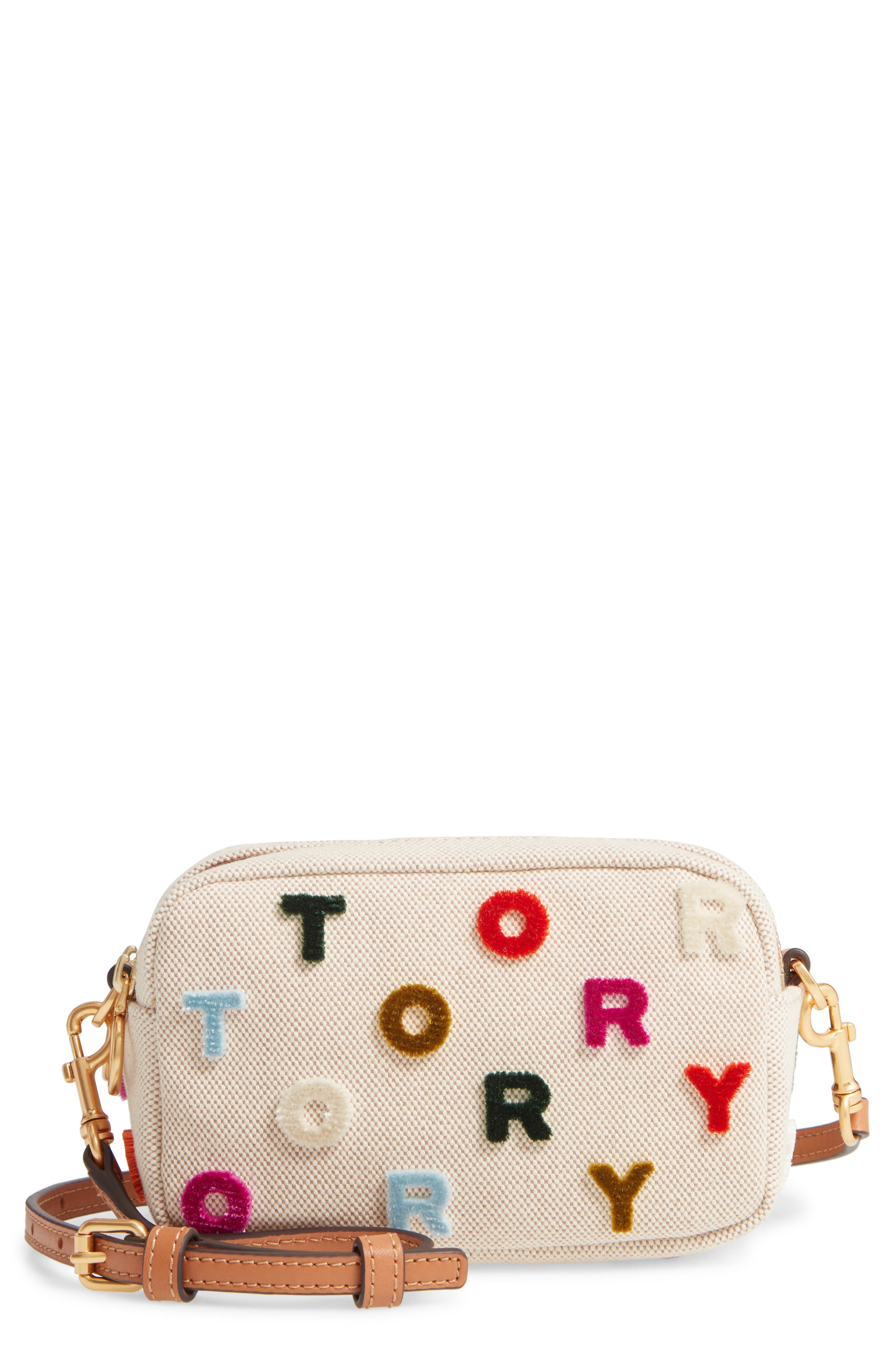 tory burch canvas crossbody