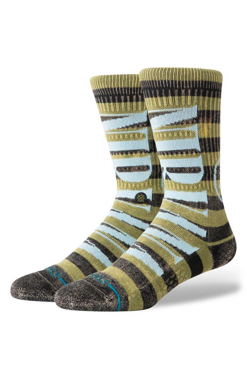 Stance x Nirvana Crew Socks Green at Nordstrom,