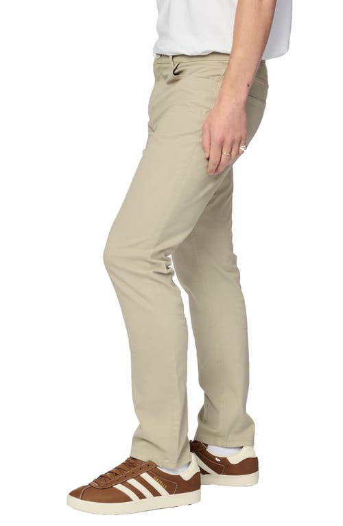 Warp & Weft Warp+weft Ams Slim Fit Jeans In Limestone
