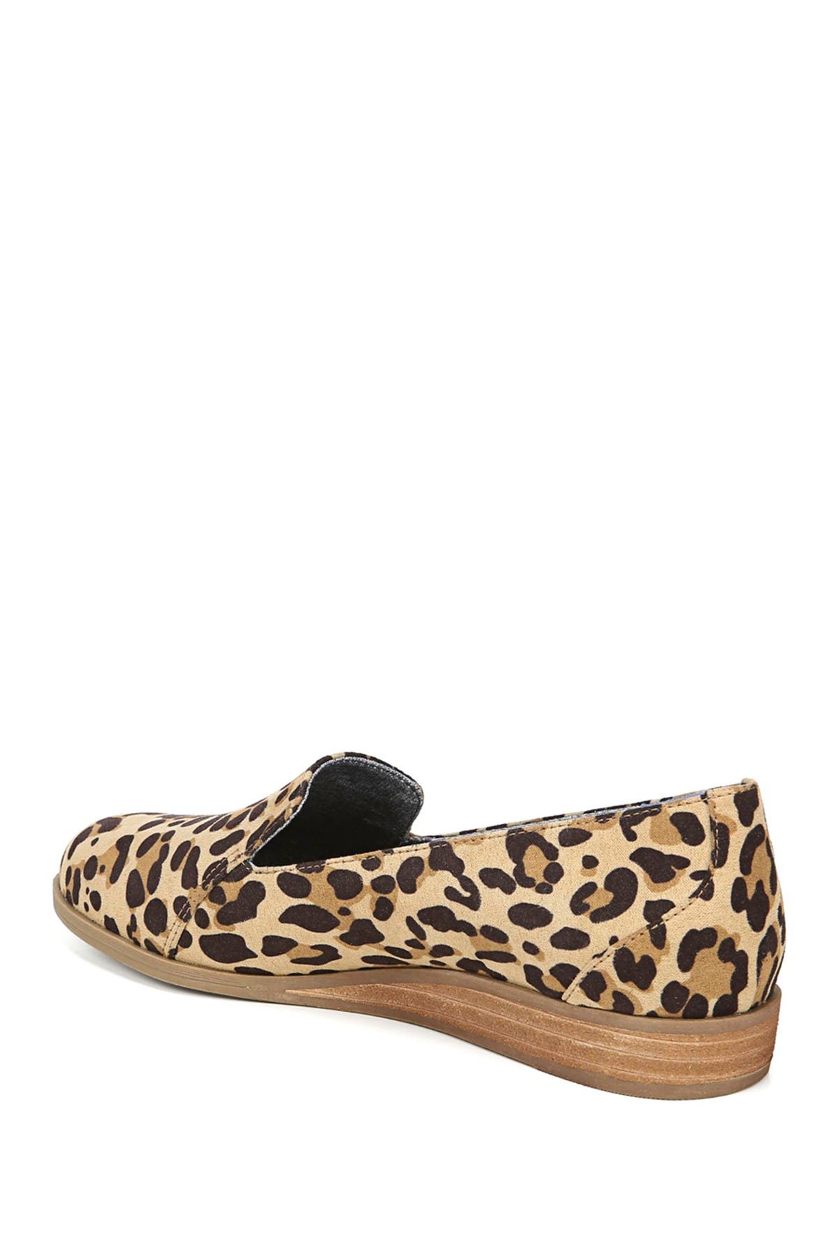 dr scholl's leopard wedge