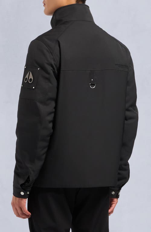 Shop Moose Knuckles Douglas Water Repellent Field Jacket In Black