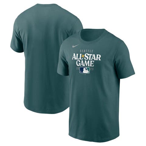 Women's Nike Heather Gray 2023 MLB All-Star Game Local Tri-Blend T-Shirt