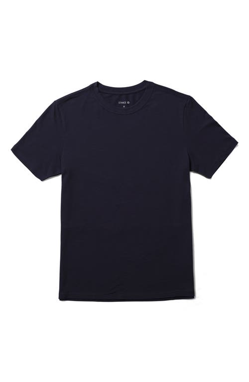Stance Fragment Performance T-shirt In Dark Navy