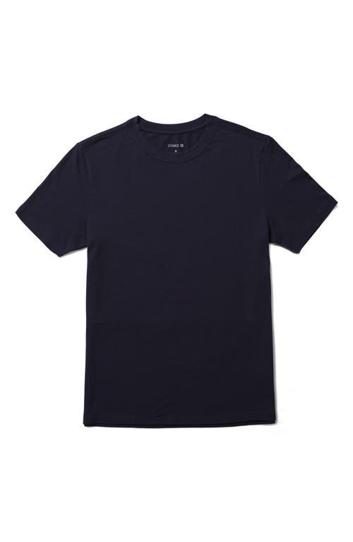 Shop Stance Fragment Performance T-shirt In Dark Navy