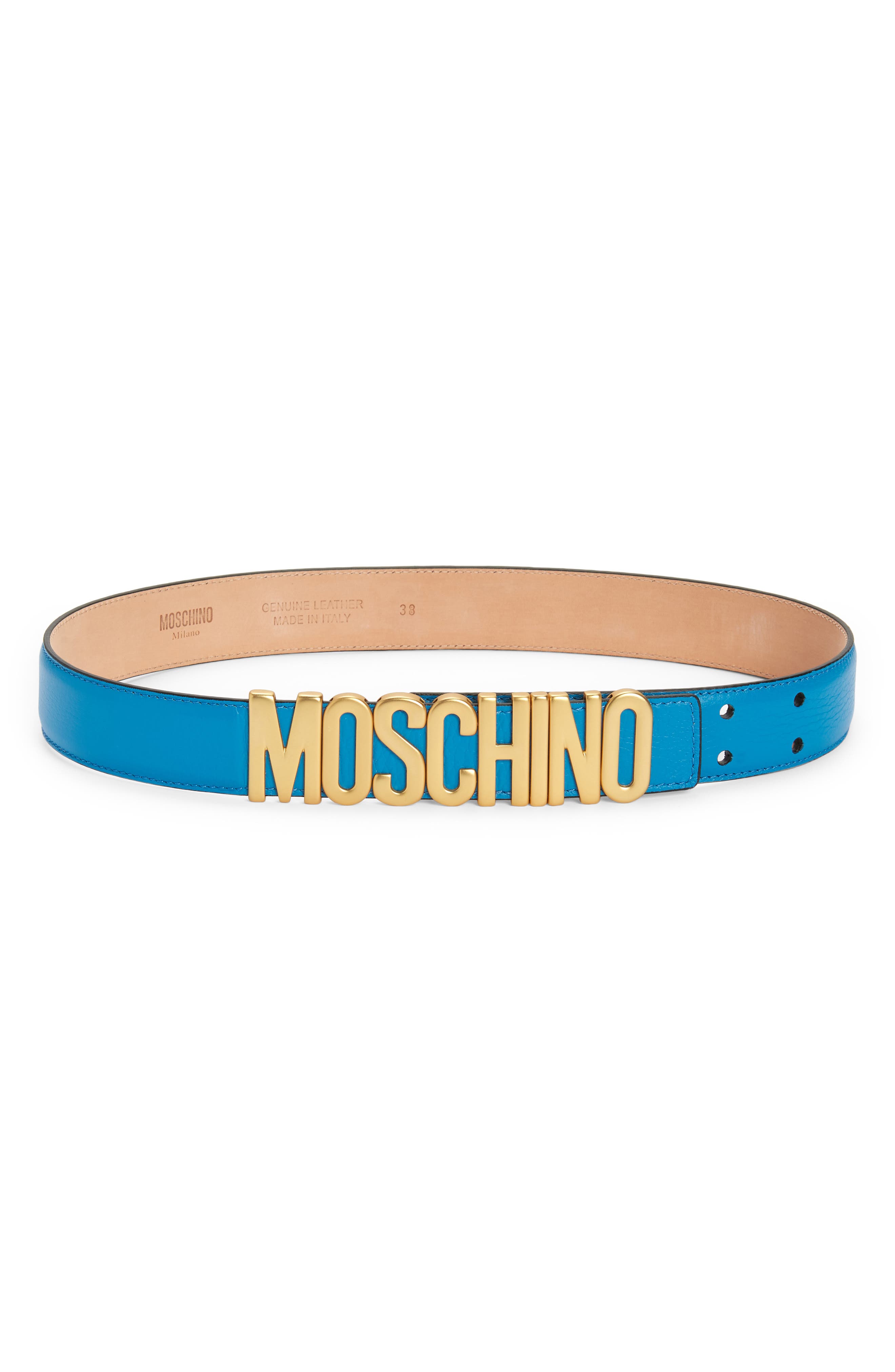 moschino designer belt