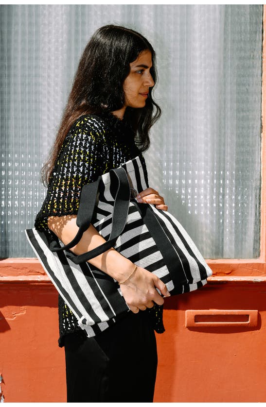 GOODEE GOODEE EFI BASSI COTTON CANVAS MARKET TOTE