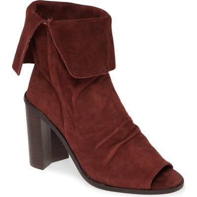 42 Gold Ramada Peep Toe Bootie, Brown