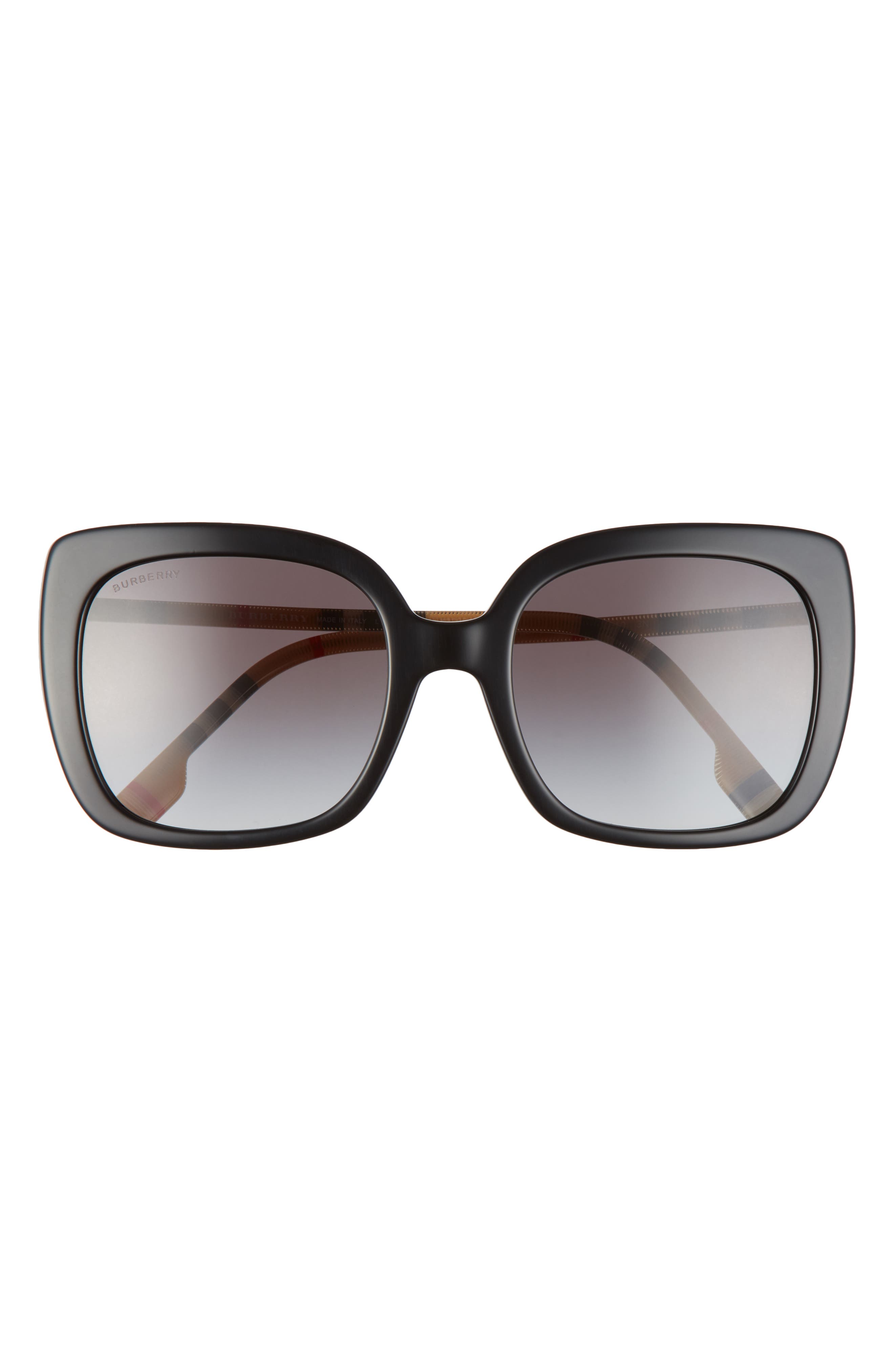 EAN 8056597225083 product image for Women's Burberry 54mm Gradient Square Sunglasses - Black/ Black Gradient | upcitemdb.com