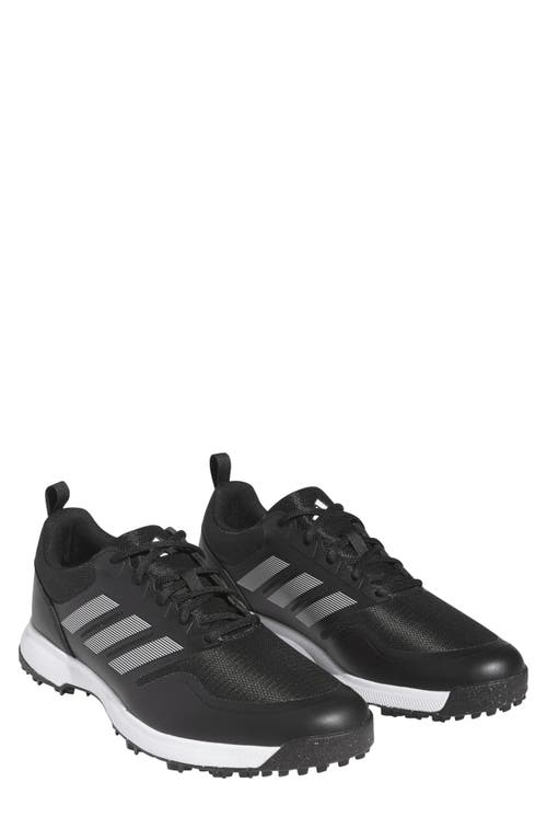 adidas Golf Tech Response 3.0 Golf Shoe in Black/Black/White