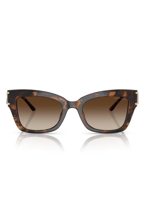 Michael Kors 52mm Square Sunglasses In Dk Tort