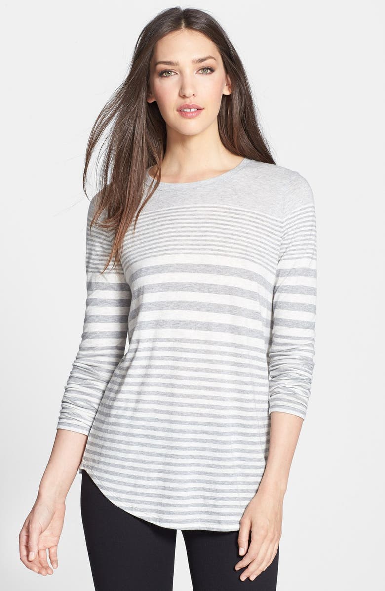 VINCE Variegated Stripe Top, Main, color, H. DUSK/H. WHITE