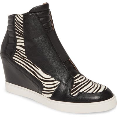 Linea Paolo Filipa Ii Wedge Sneaker Bootie- Black