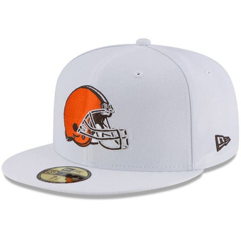 Men's New Era Graphite Cleveland Browns Throwback Storm 39THIRTY Flex Hat