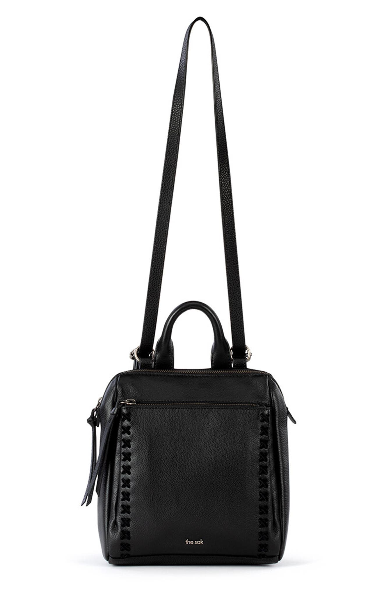 the sak heritage leather convertible backpack
