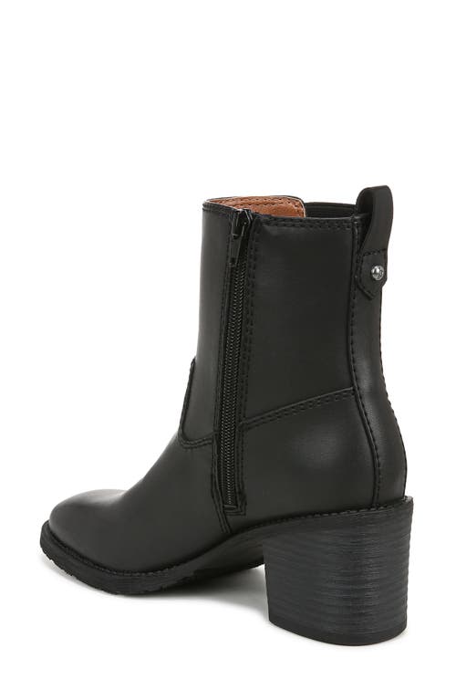 Zodiac Claret Womens Zipper Faux Leather Chelsea Boots In Black