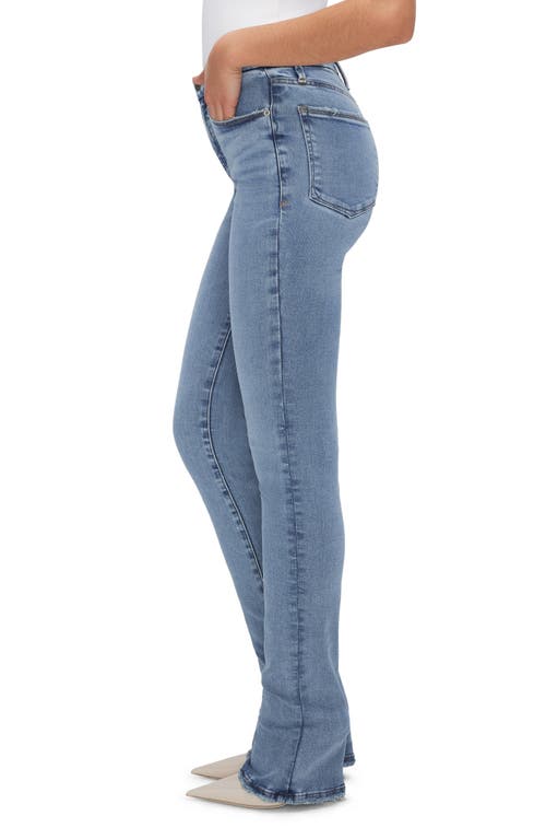 Good American Good Legs Crop Micro Bootcut Jeans In Indigo642
